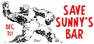 SSBplug 300x141 On the Scene: Saving Sunnys, the Bar at the End of the World