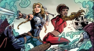 FearlessDefenders_1_Preview2-by-Will-Sliney-Valkyrie-Misty-Kick-Ass-2