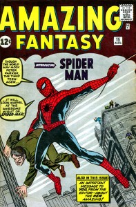 AmazingFantasy15 197x300 INTERVIEW: R.M. Peaslee and R.G. Weiner Deconstruct Spider Man in WEB SPINNING HEROICS