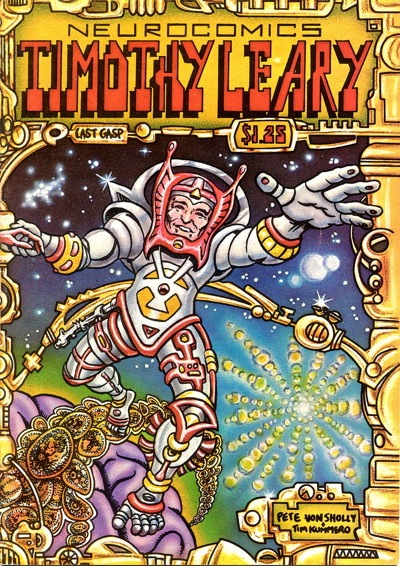 original When Leonardo DiCaprios dad wrote a comics about Timothy Leary