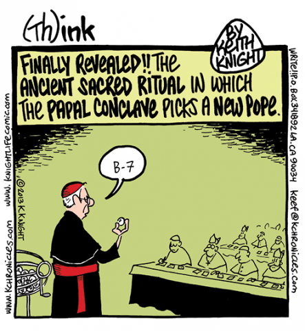 picture 10 A Salute to The Pope in Comics