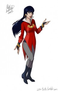 Vampirella 194x300 Fully Dressed Redesigns of Superheroines