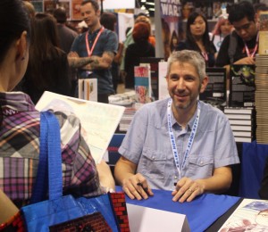 mbrittany matt kindt signing 2 300x260 On the Scene: WonderCon 2013, Matt Kindt on MIND MGMT and Being Happy