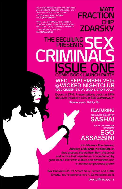 Tonight Have Sex Criminals 1 With Fraction And Zdarsky The Beat 