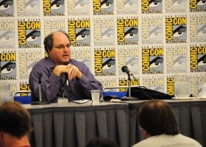 President of the Comic-Con board of directors, John Rogers, returns for the Talk Back.