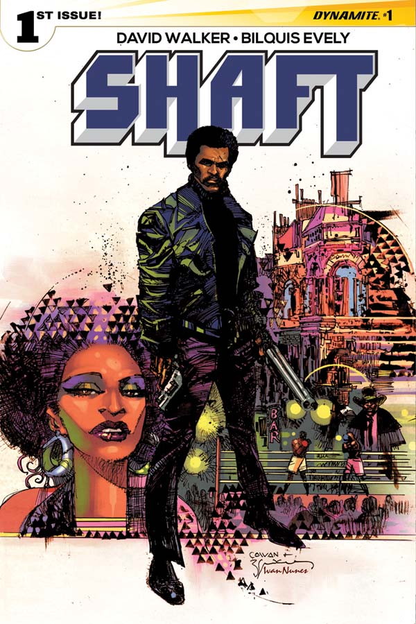 Shaft01 Cov A Cowan Walker and Evely announced as creative team on Dynamites SHAFT