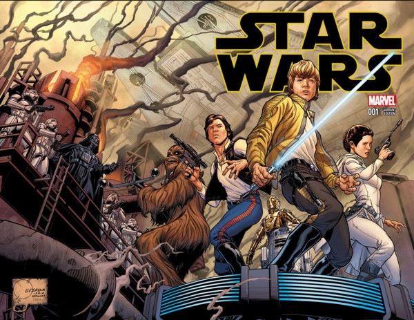 star wars 1 joe quesada cover 1024x791 Joe Quesadas Star Wars #1 cover variant revealed