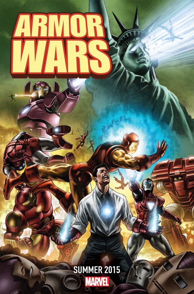 Armor Wars 2015 Daily Marvel Mystery Teaser: Armor Wars!