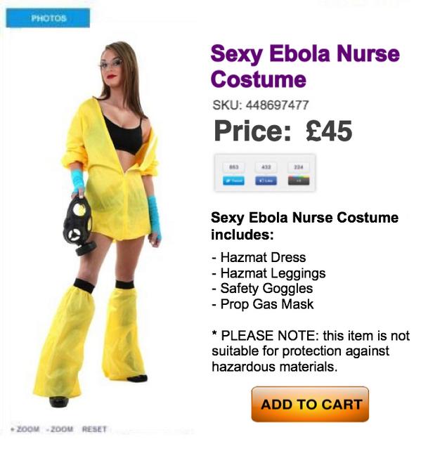 Osbrr1R 31 Days of Halloween: Sexy Ebola Cleanup Nurse is really Sexy Breaking Bad