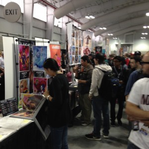crowdsArtistAlley 300x300 Walking through Artists Alley at New York Comic Con 2014