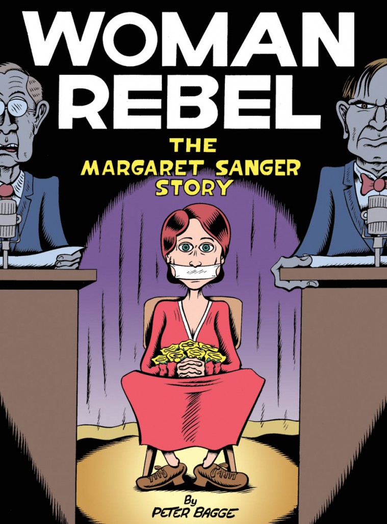 womanrebel cover 759x1028 Roz Chast shortlisted for the National Book Award; Peter Bagge wins US Rockefeller Fellow grant