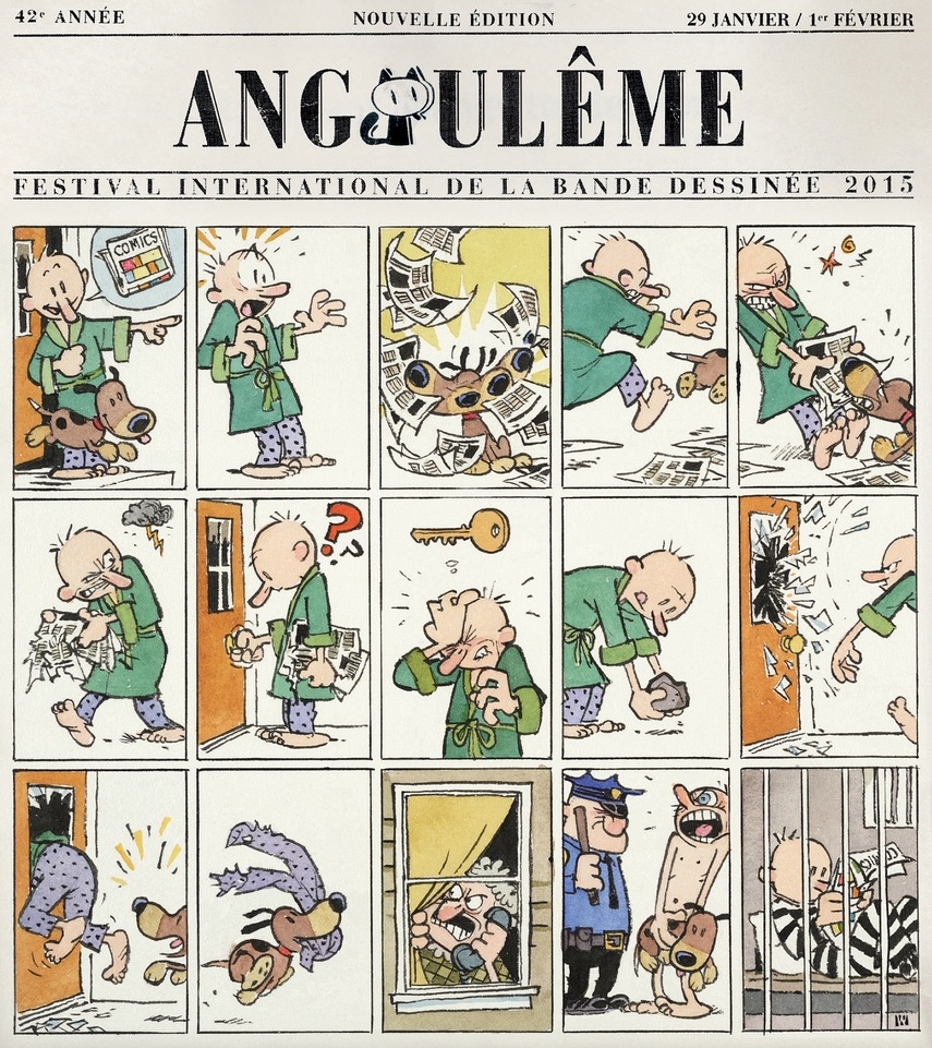631458BillWatterson9eArt20158551 Bill Watterson draws poster for Angoulême 2015, but will not participate in fest —UPDATED