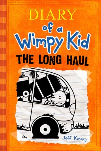9781419711893 350x521 The Biggest Graphic Novel of the year is out today: Diary of a Wimpy Kid The Long Haul