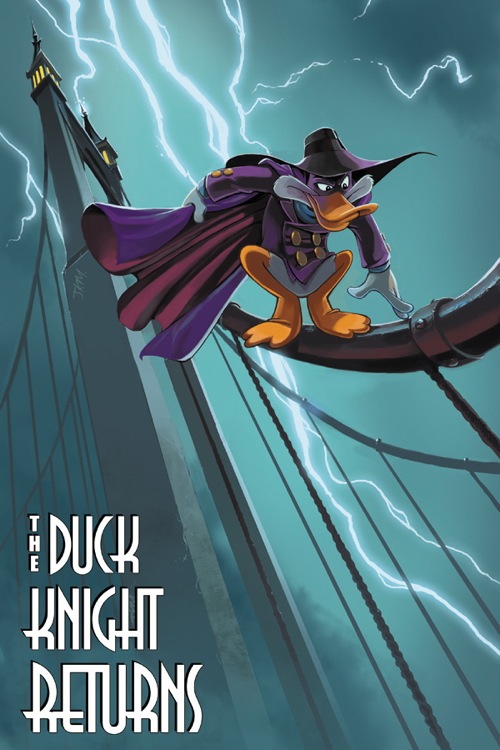 Darkwing Cover by lazesummerstone Lets get dangerous: Darkwing Duck writing credit kerfuffle