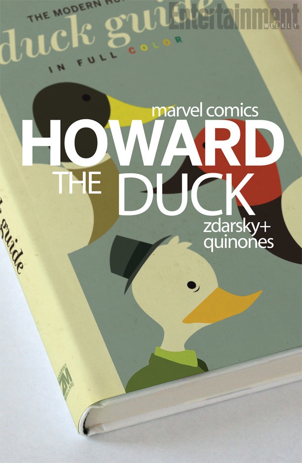 HOWARD THE DUCK 01 Chip  Zdarsky: Ha ha, Im writing Howard the Duck!