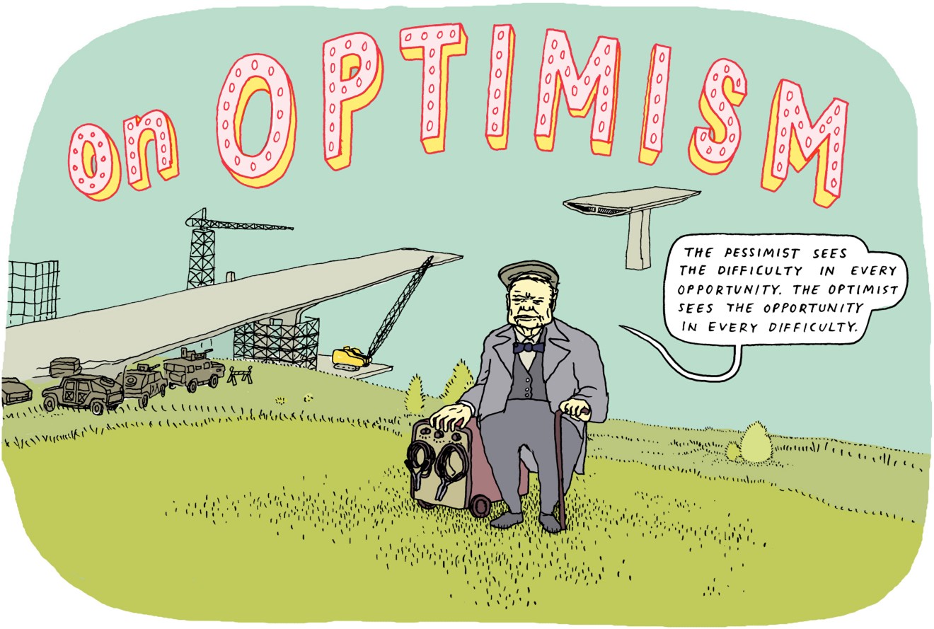  Webcomic Alert: End 2014 with a little Optimisim by Anders Nilsen