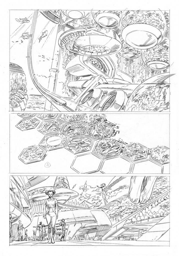 2 717x1028 Valiant shows off Doug Braithwaites Incredible Pages from Imperium 