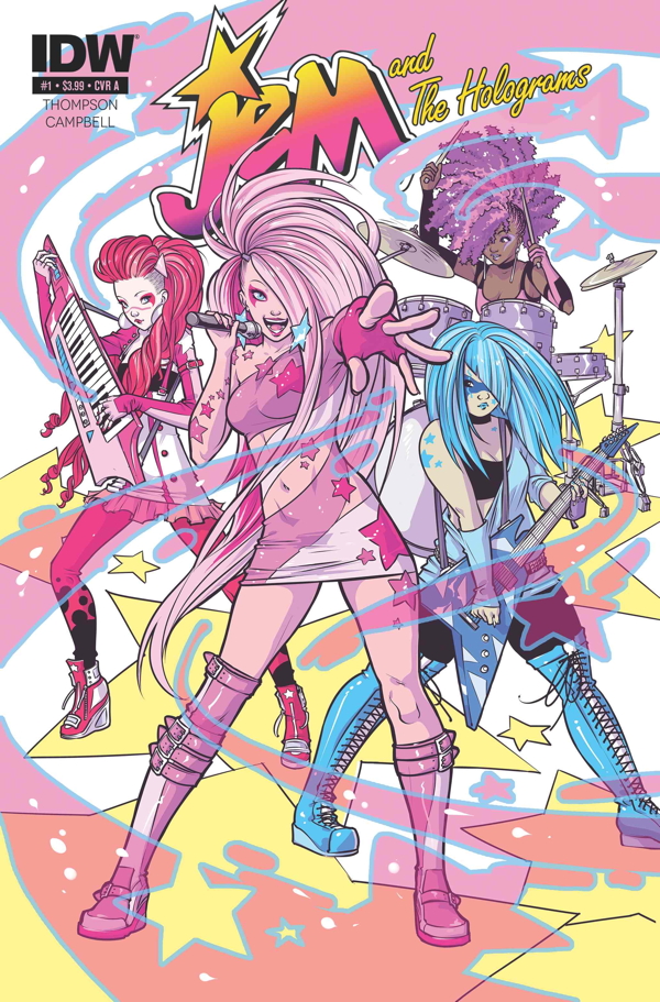 jem idw IDW announces Thompson and Campbell on Jem and the Holograms 