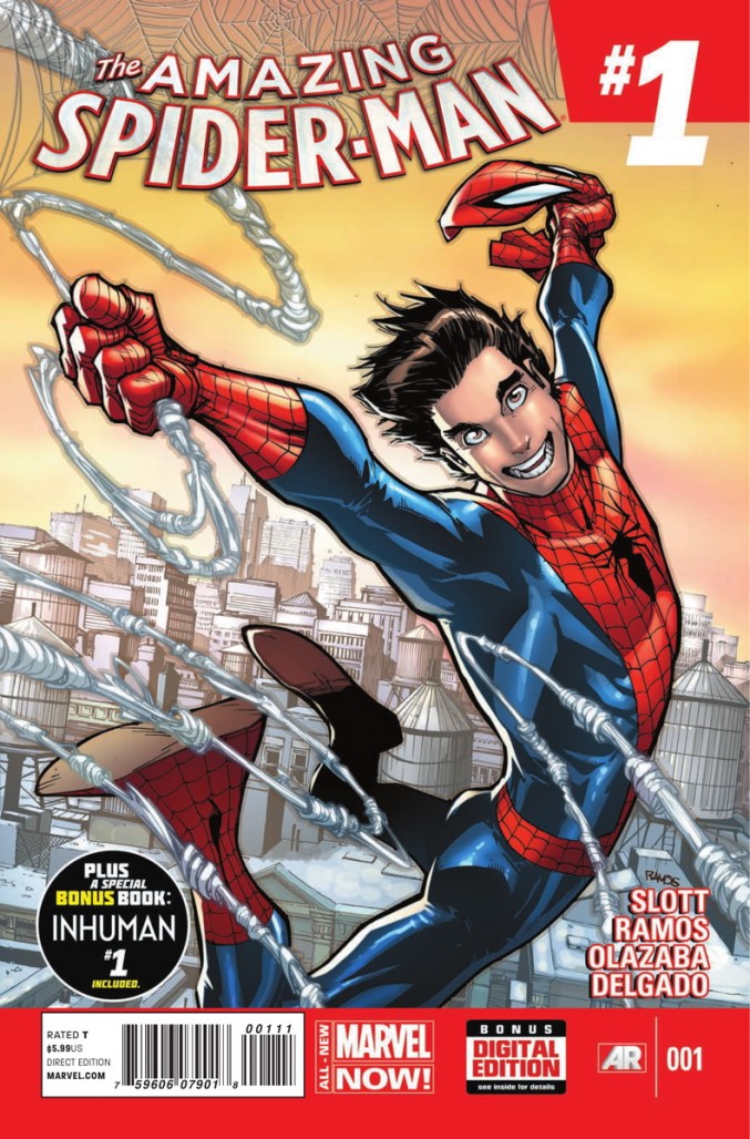AmazingSpider Man1 677x1028 Amazing Spider Man #1 and Marvel top 20 14 Sales in up year