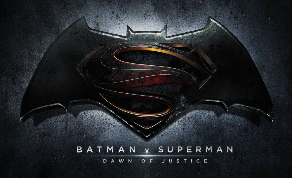 Batman v Superman   Dawn of Justice official logo 1000x610 Report: The first Batman v Superman trailer will be attached to Jupiter Ascending