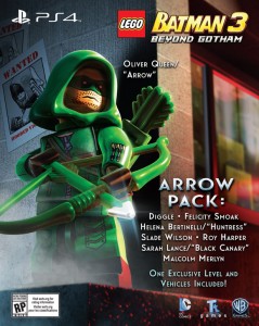 LB3 PS4DLCVoucher TEMPLATE 03 DLC Arrow 1a 580 5438a2b5a4d123.52899865 239x300 Lego Batman 3 Arrow DLC Available Today Complete With Brooding