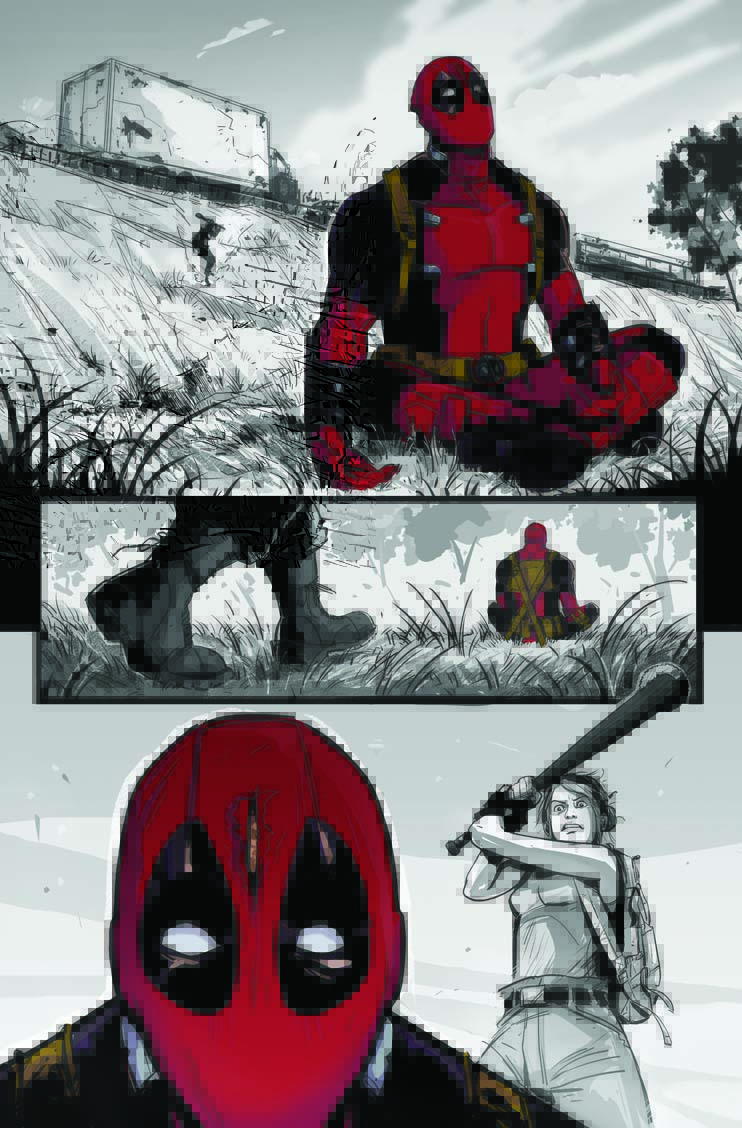 Return of the Living Deadpool 1 Preview 2 First look at Zombie Deadpool