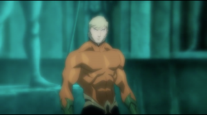 Screen Shot 2015 01 13 at 4.40.14 PM 300x168 Review: Justice League Throne of Atlantis Animated Goes Deep