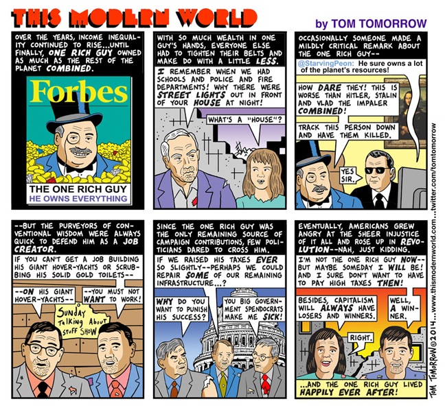 TomTomorrow2 The OSU Billy Ireland Cartoon Library & Museum acquires Tom Tomorrows paper