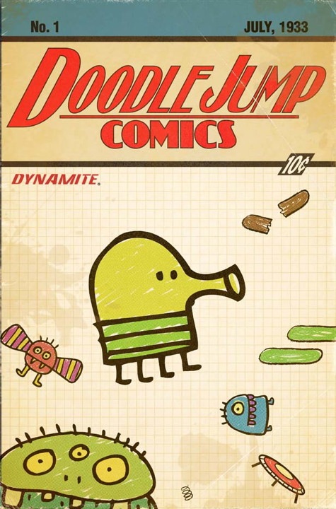 Dynamite is bringing Doodle Jump to the comics