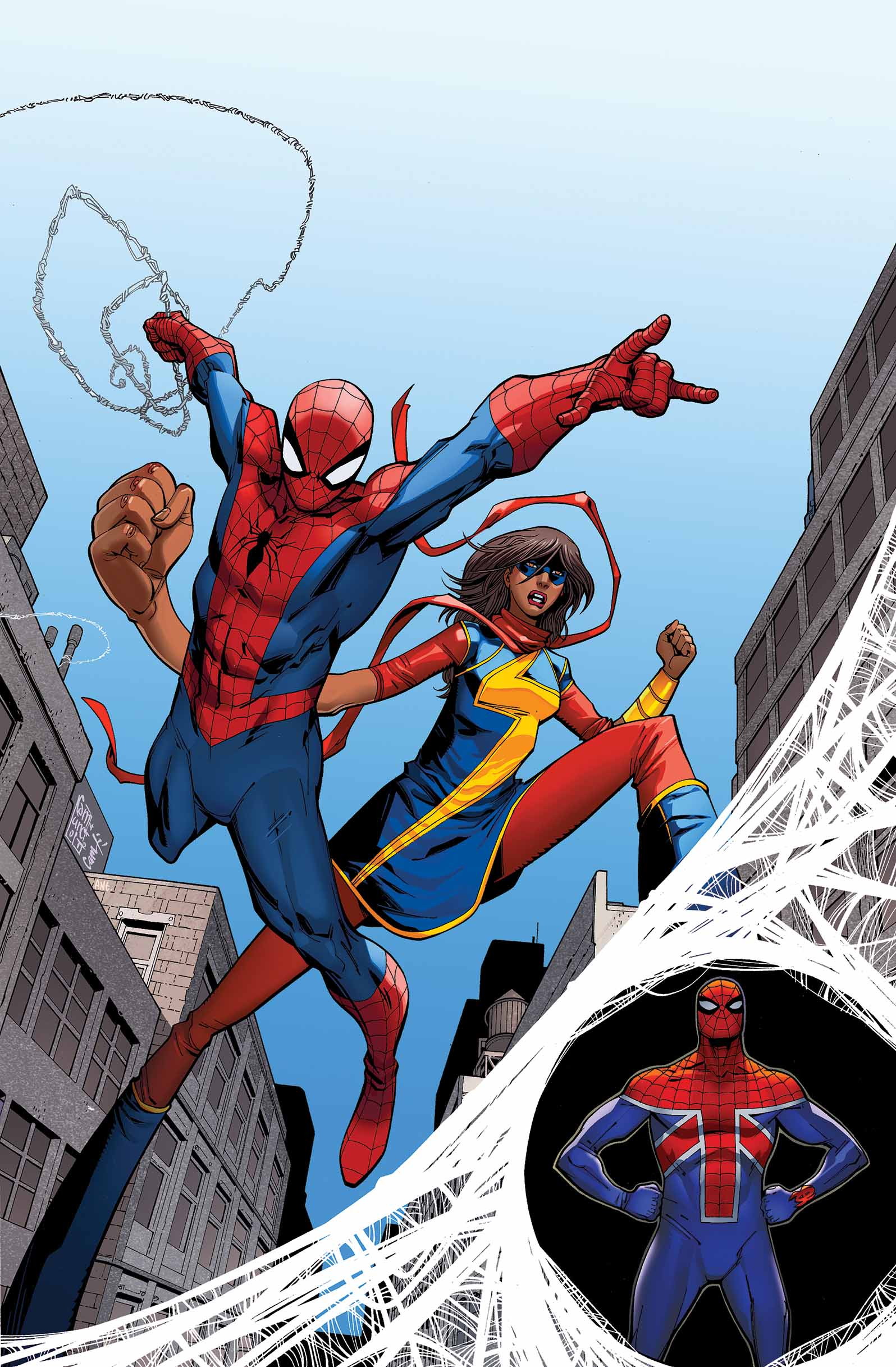 Preview: Spider-Man meets Kamala Khan in AMAZING SPIDER-MAN #7