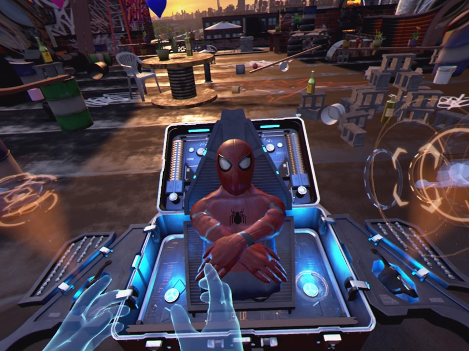 ps4 vr games spiderman