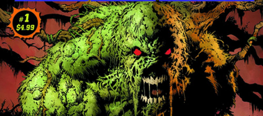 Preview: The Azzarello / Capullo Swamp Thing Story from Walmart's Swamp ...