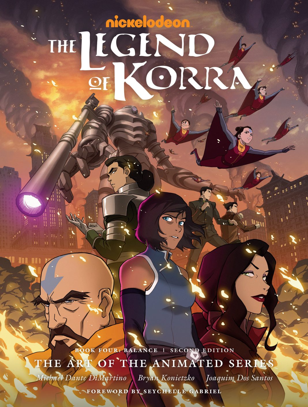 COVER REVEAL: Dark Horse's THE ART OF THE LEGEND OF KORRA Book 4 gets a ...