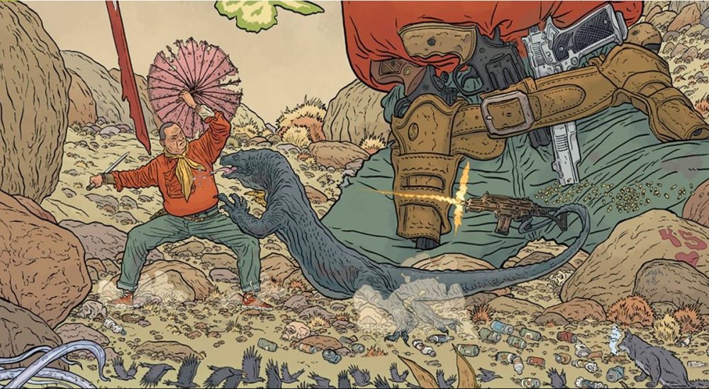 INTERVIEW: Geof Darrow talks the latest SHAOLIN COWBOY series