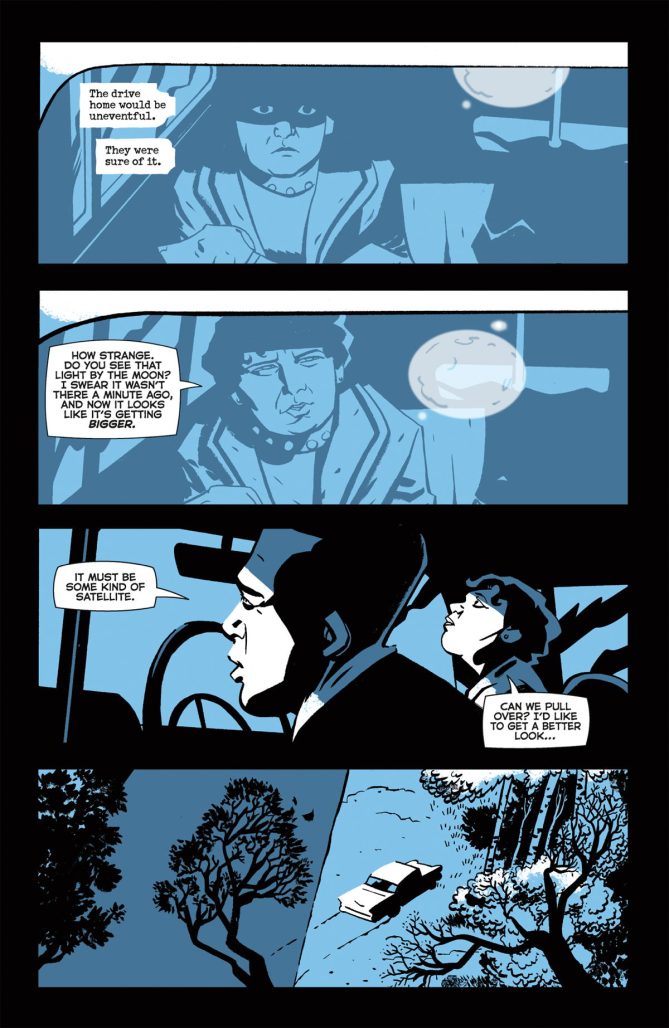 Tynion and Oeming go to the Hollywood Theater for Blue Book