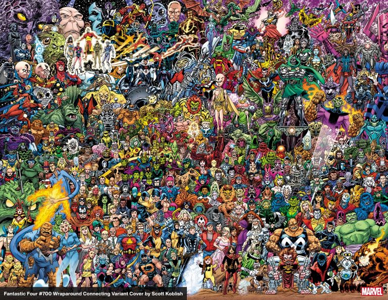 Scott Koblish variant cover for FANTASTIC FOUR #700 puts Where’s Waldo ...