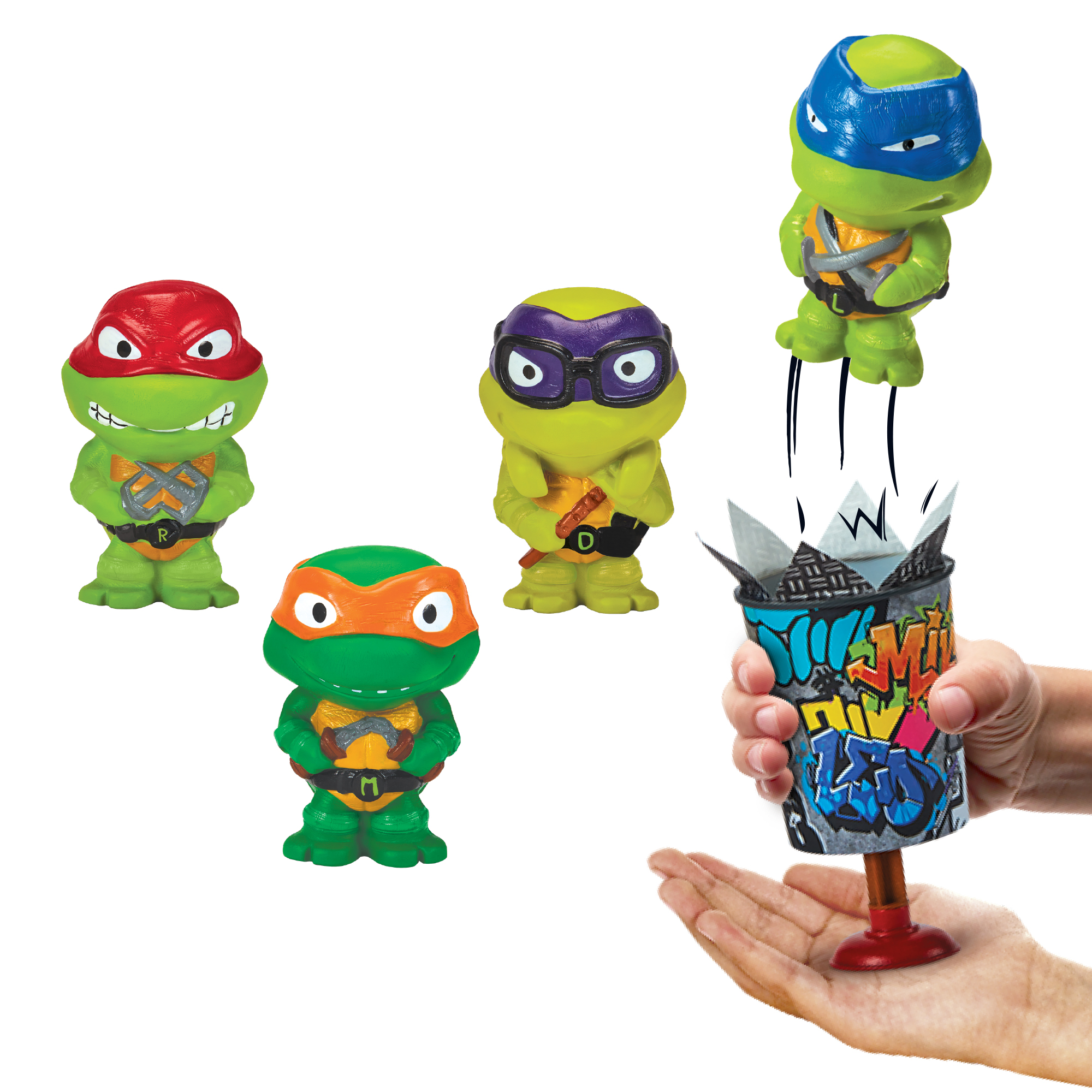 Playmates Toys Teenage Mutant Ninja Turtles Mutant Mayhem Wave 2 First Look