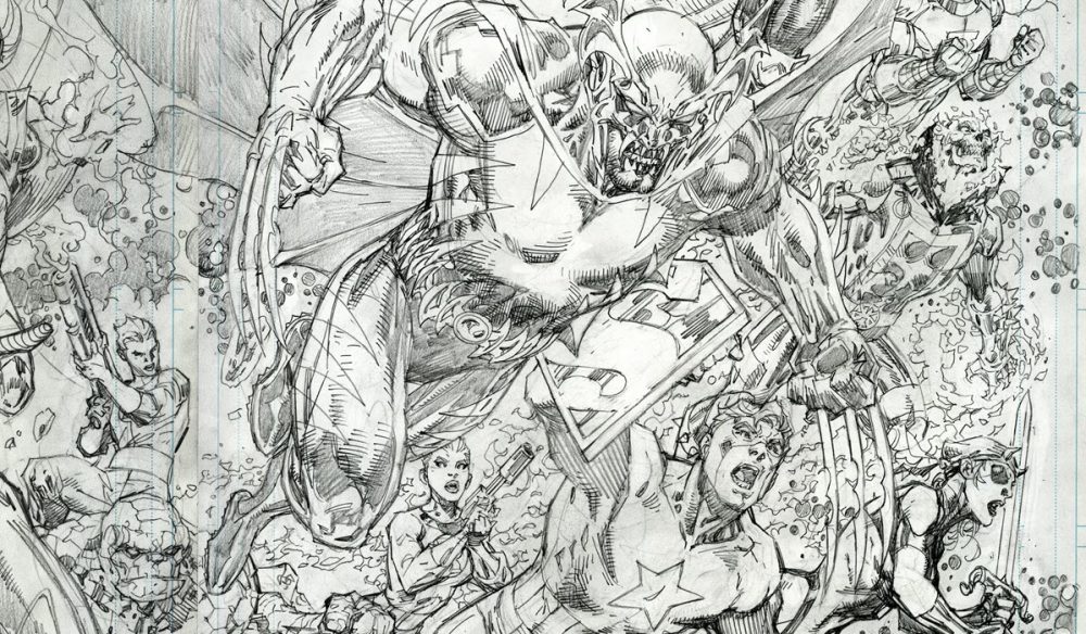 Jim Lee variant cover revealed for DC VS MARVEL: THE AMALGAM AGE omnibus