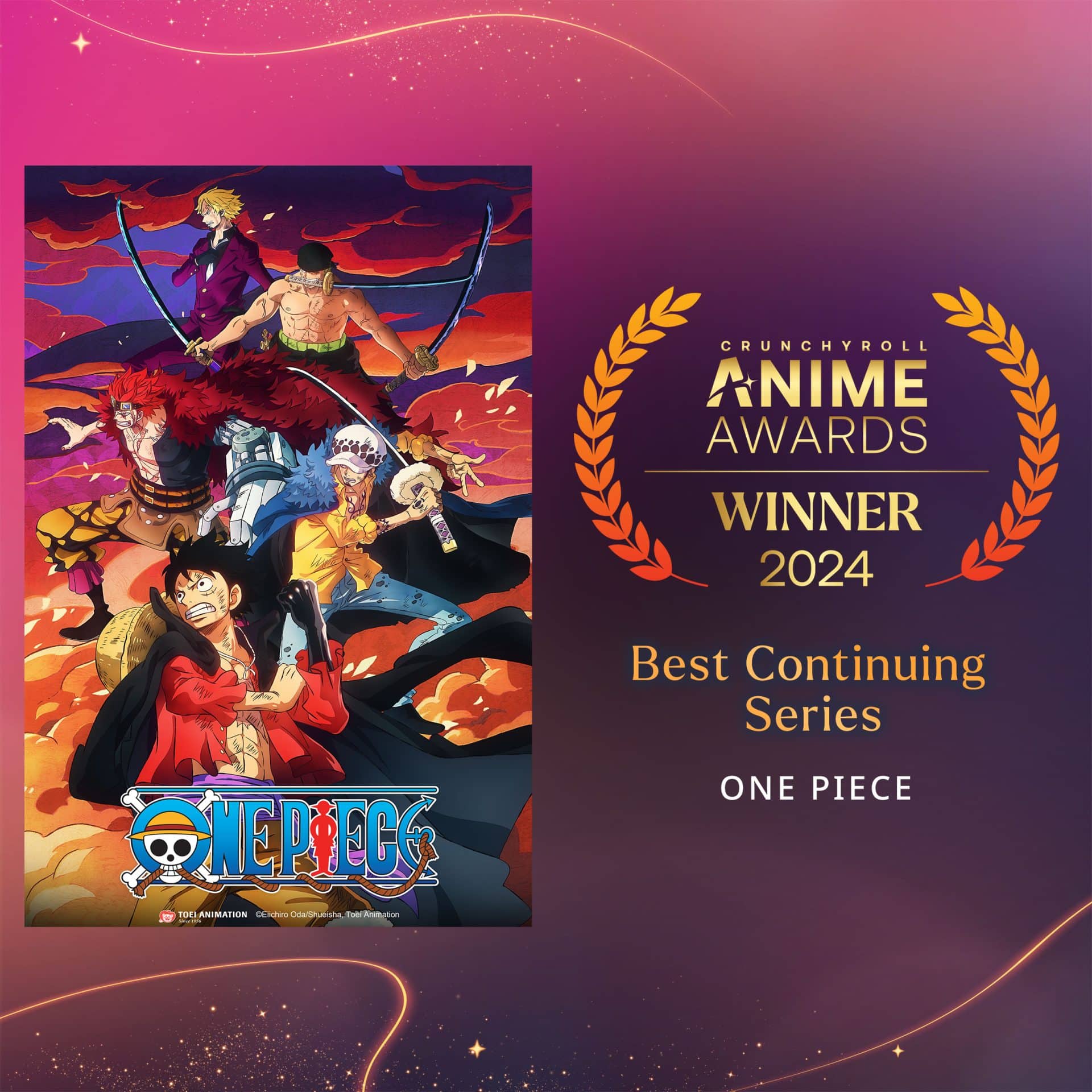 JUJUTSU KAISEN wins big at Crunchyroll Anime Awards 2024