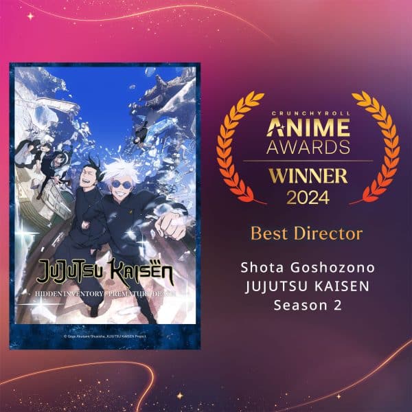 JUJUTSU KAISEN wins big at Crunchyroll Anime Awards 2024