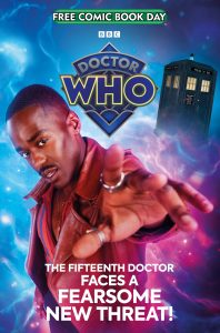 Cover for Doctor Who FCBD '24 issue, © Titan Comics 2024