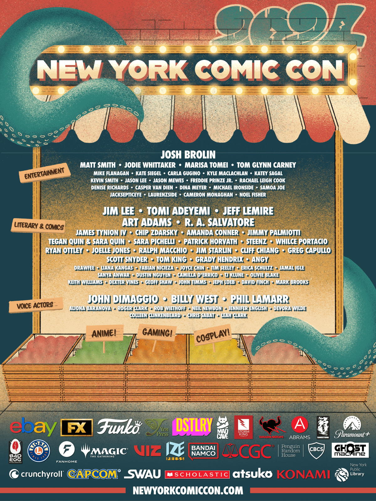 NYCC '24 First guests and ticket on sale date revealed