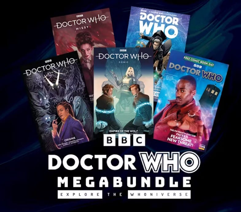 Explore the Whoniverse with new DOCTOR WHO comics mega bundle