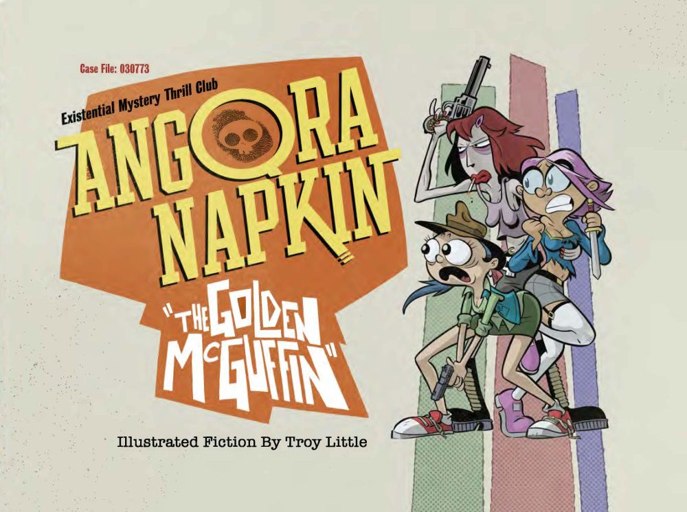 Angora Napkin: The Golden McGuffin cover art