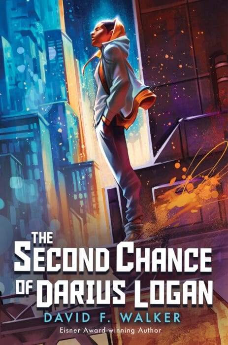 Second Chance of Darius Logan cover image shows a young Black man looking out over a city