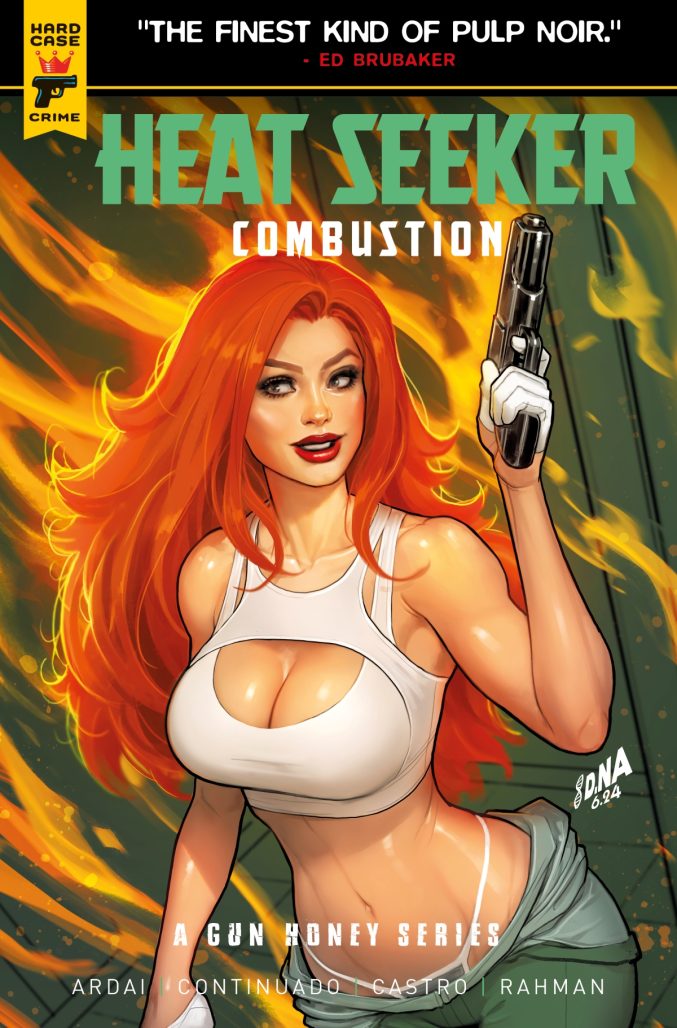 Heat Seeker: Combustion #1 cover art by David Nakayama 