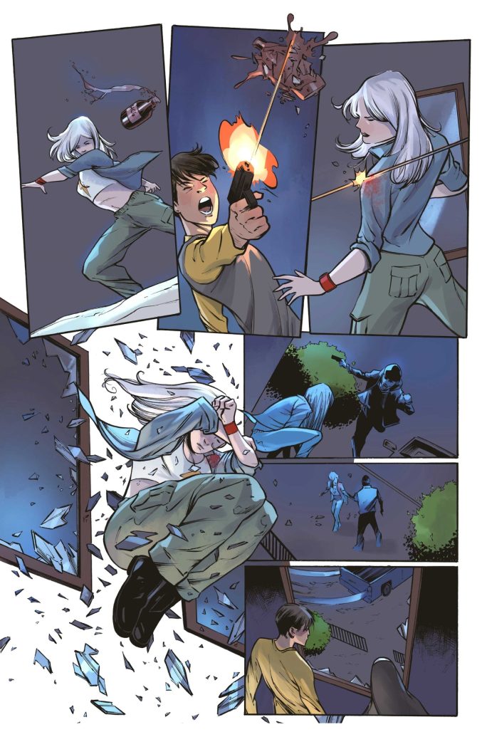 Heat Seeker: Burning #1 Interior Art