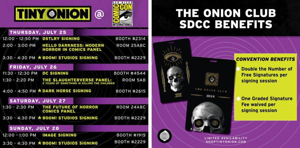 James Tynion IV's SDCC 2024 Signature and Panel Schedule