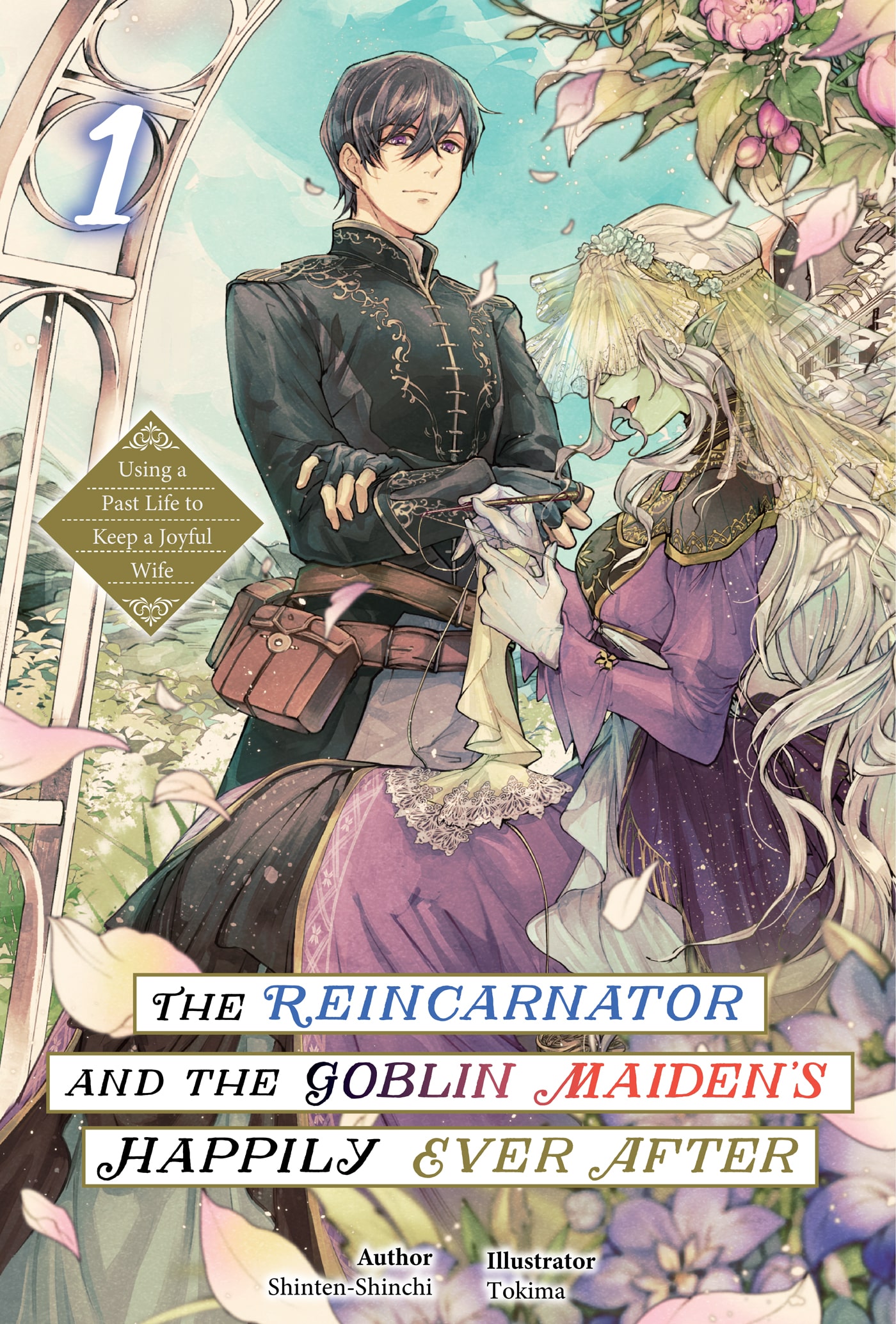 The Reincarnator and the Goblin Maidens Happily Ever After LN Volume 1 EN Cover