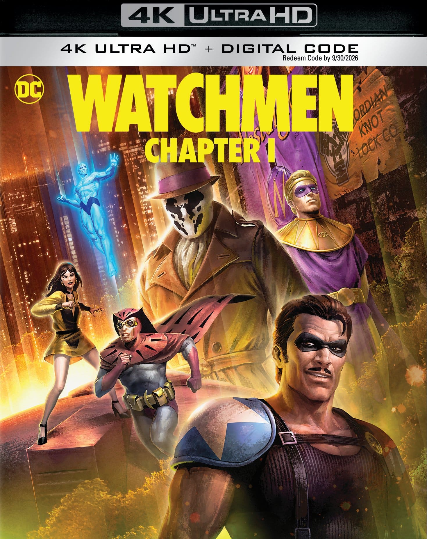 The end is nigh in WATCHMEN animated movie trailer